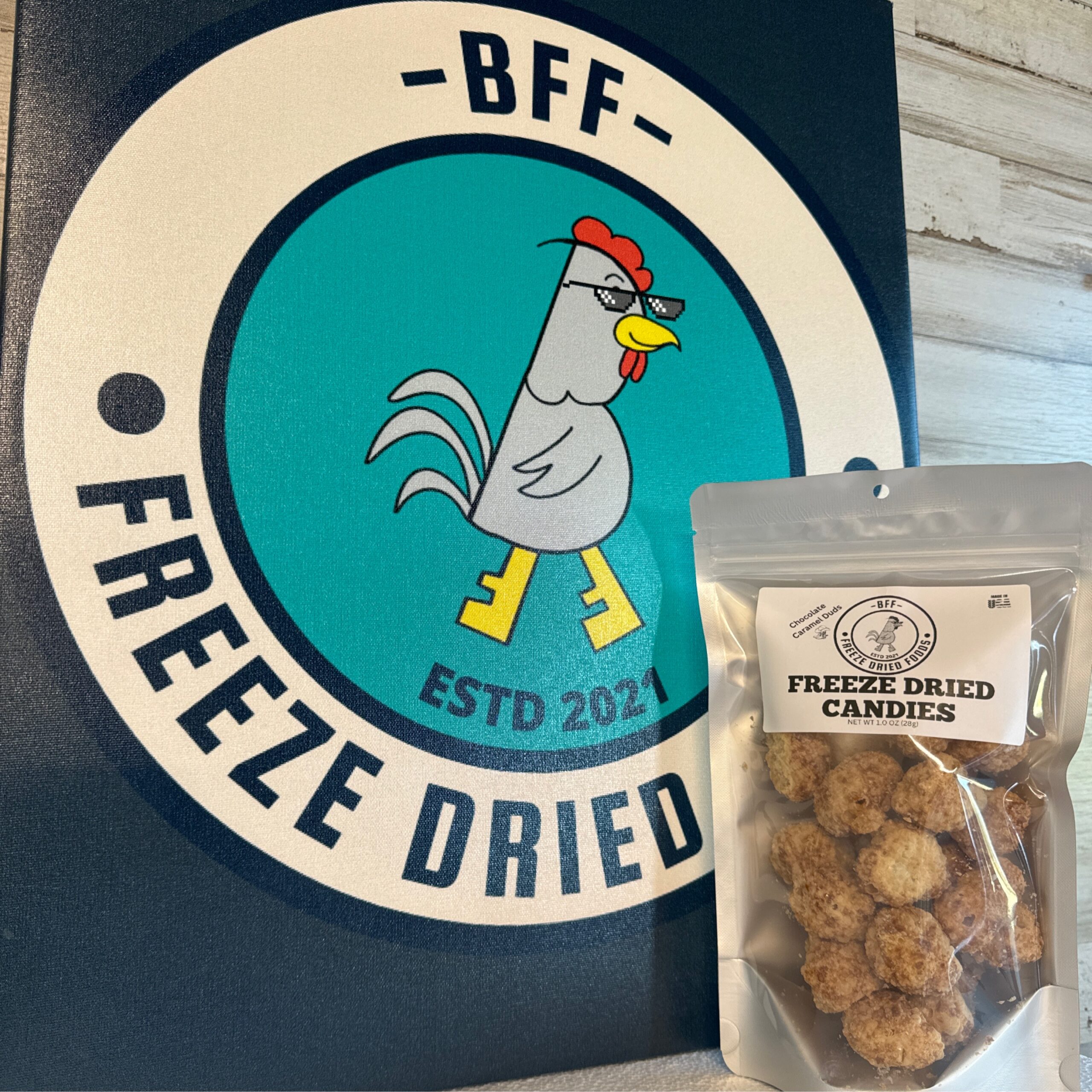 Milk Chocolate & Caramel Duds "BFF Candy Shop the Best Selection of