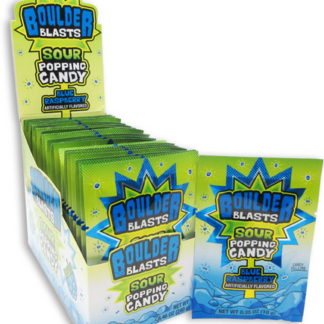 BOULDER BLASTS - SOUR POPPING CANDY - Strawberry (1)