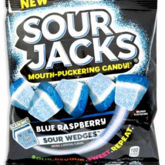 SOUR JACKS WEDGES PEG BAG - BLUE RAS