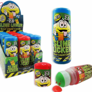 TOXIC WASTE SLIME LICKER 2.0 - BLUE RAZZ & STRAWBERRY