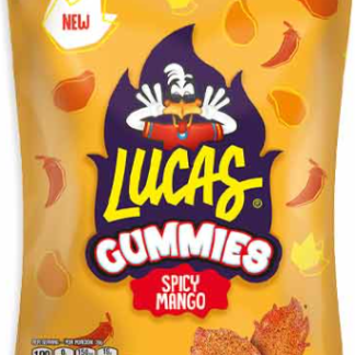 LUCAS SPICY MANGO GUMMIES PEG BAG