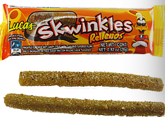 LUCAS SKWINKLES RELLENOS - PINA (PINEAPPLE)