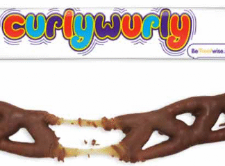 CADBURY BAR CURLY WURLY